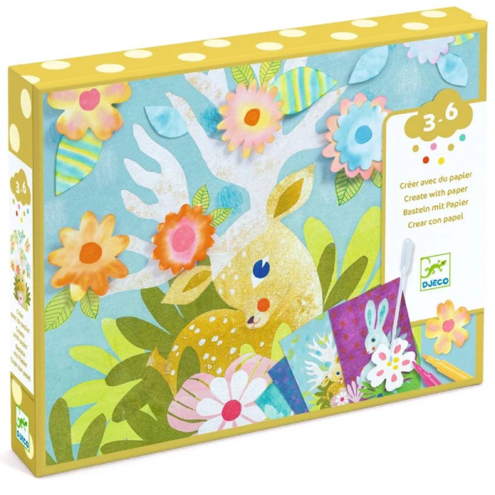 Create With Paper - Craft Kit By Djeco 3+
