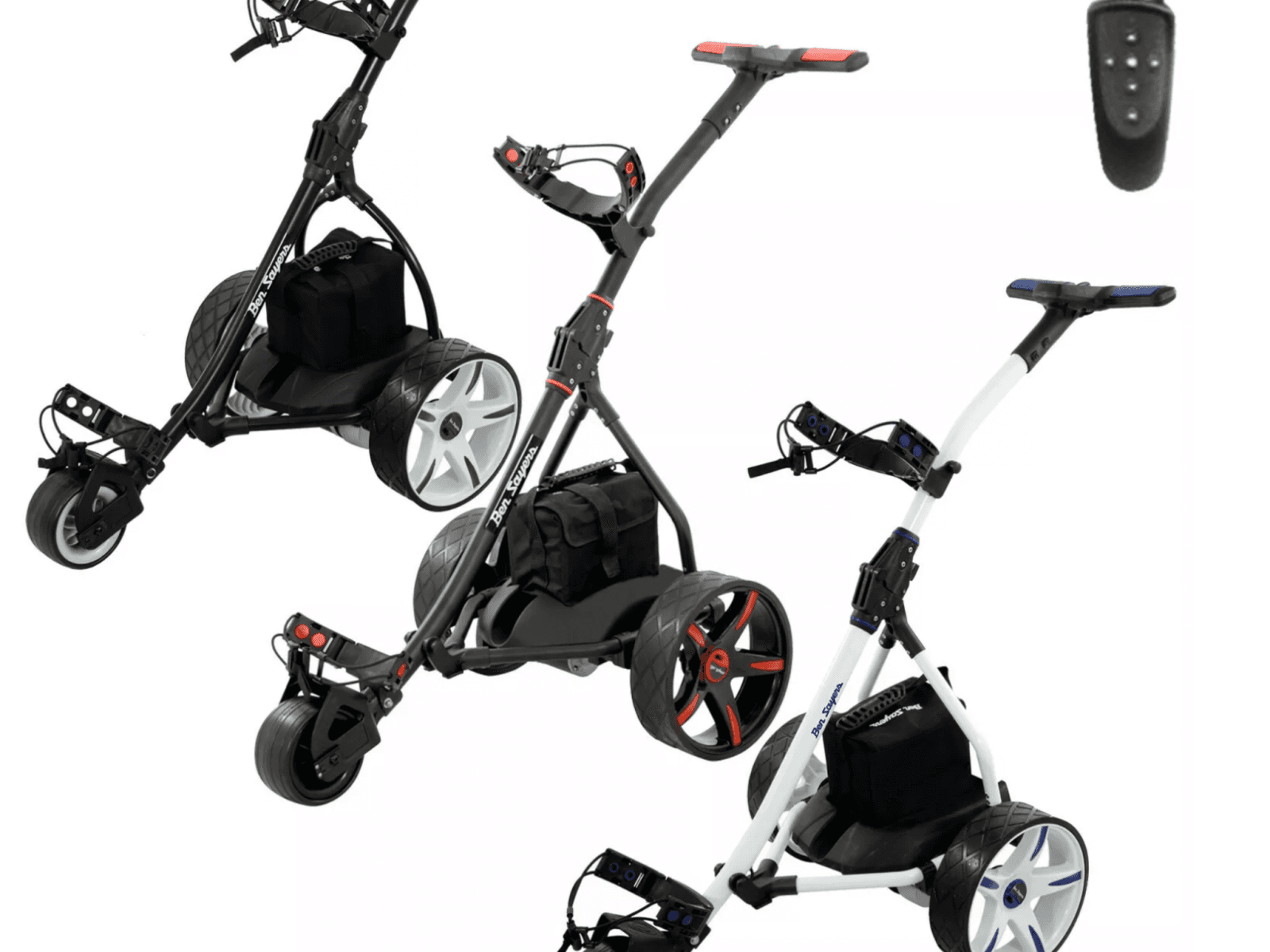 Ben Sayers Electric Golf Trolley with Lithium Battery