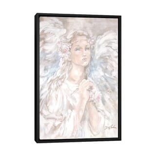 iCanvas "Heavens Angel" by Debi Coules Framed Canvas Print - Bed Bath ...