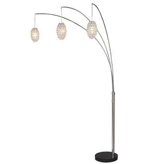 90"H 3-Arm Arc Floor Lamp - Bed Bath & Beyond - 40749740