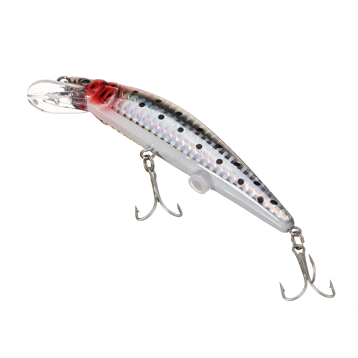 ZANLURE USB Rechargeable LED Twitching Fishing Lure