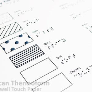 Swell Touch Paper for Tactile Graphics | American Thermoform
