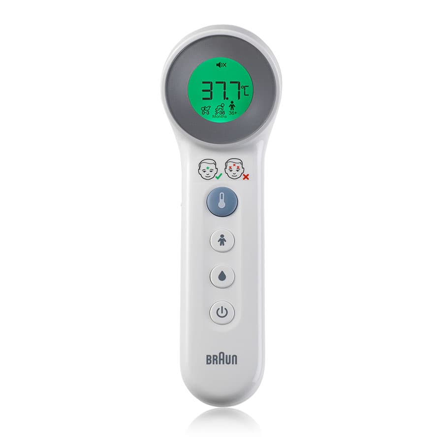 No touch + forehead thermometer BNT400 | BRAUN Healthcare