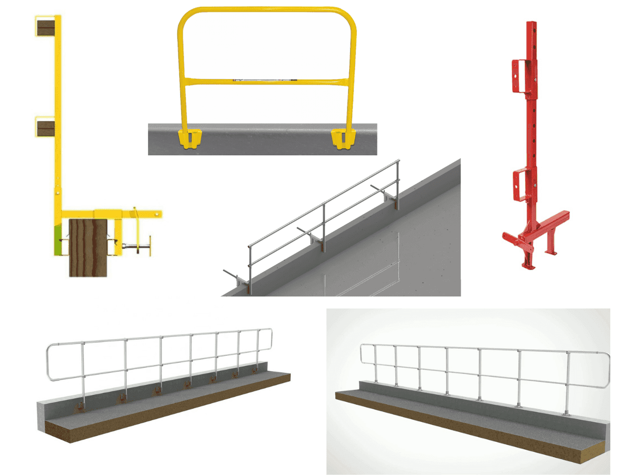APAC Guardrail Parapet Clamp for Guardrail Edge Protection