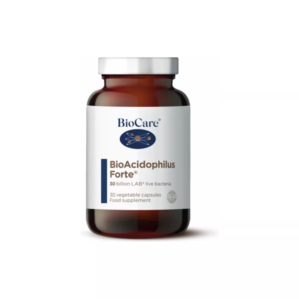 BioAcidophilus Forte - 30 Capsules | BioCare | BioCare | Turmeric and Honey