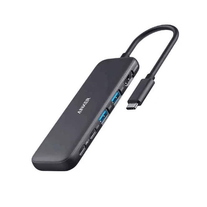 Anker A8355H1 332 USB-C 5-in-1 Hub Black - AppleMe