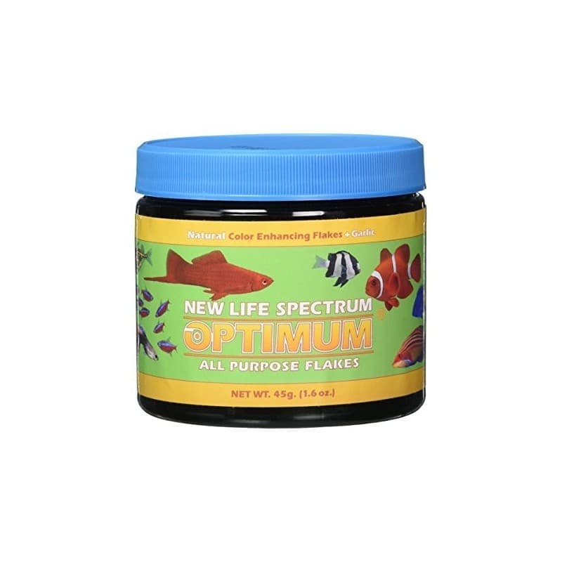 90 Gram Optimum All Purpose Flakes New Life Spectrum – Aquarium Reefers