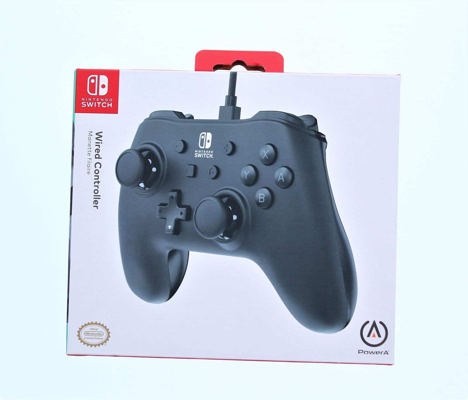 Control Pro Alambrico - Nintendo Switch color negro - Arcadia Games