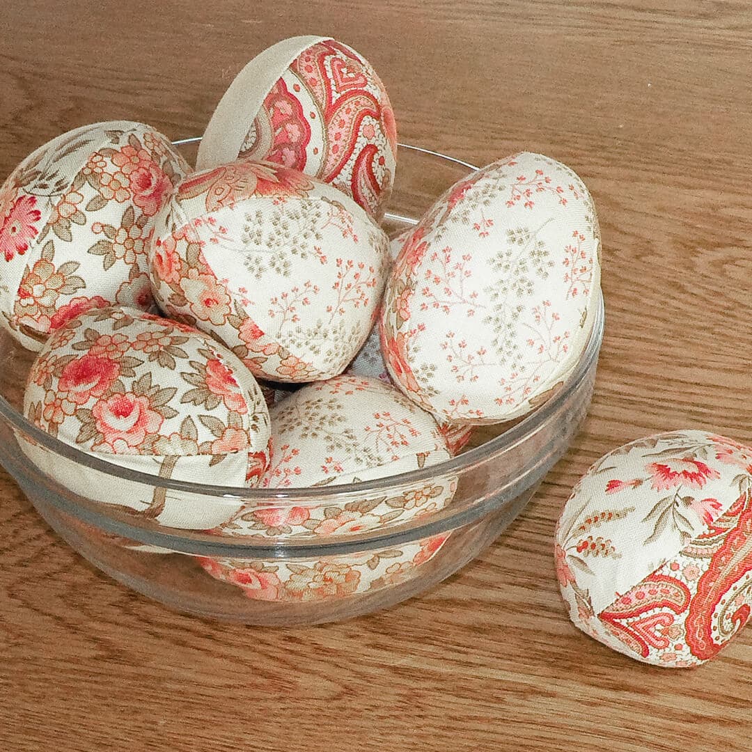 Fabric Easter Eggs