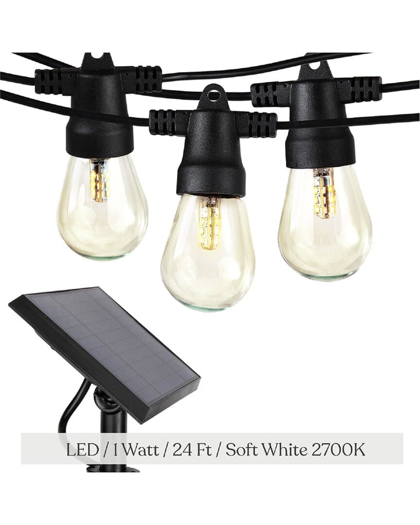 Brightech Ambience Pro Solar Led 1w String Lights In Black | ModeSens