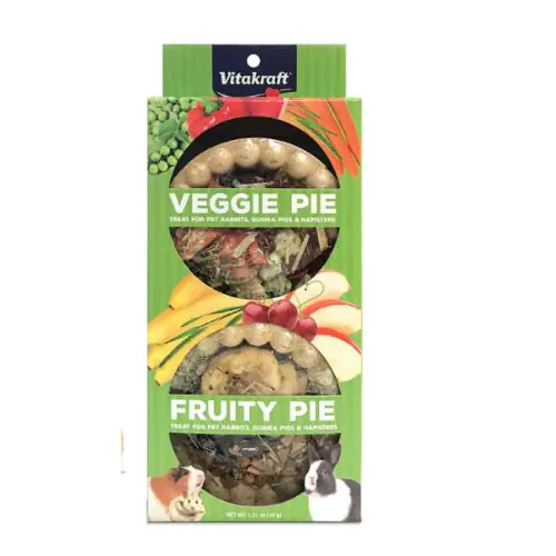 VITAKRAFT Veggie and Fruity Pie Small Pet Treat, 2-pack - BlueBarn.Shop