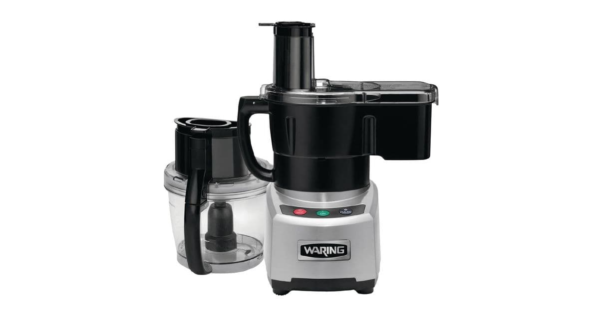 Waring Commercial WFP16SCK 3.8 Ltr Food Processor with Continuous Feed ...