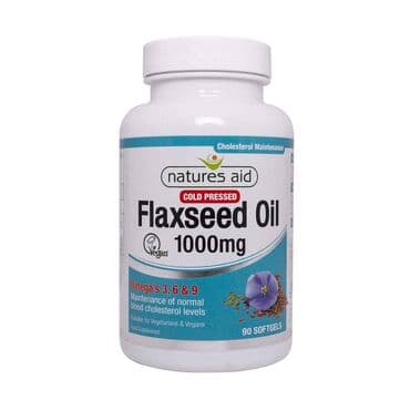 Natures Aid Flaxseed Oil 1000mg Extra Fill | Buy Online in Ireland ...