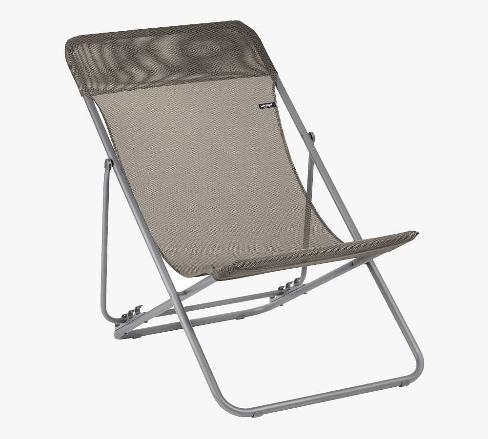 Lafuma Maxi Transat Folding Sling Outdoor Lounge Chair, Set of 2 ...
