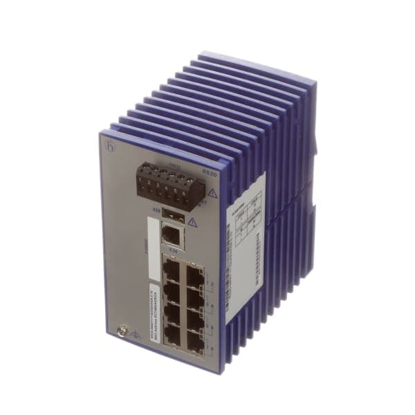 Hirschmann - RS20-0800T1T1SDAE - Ethernet Switch, Managed, 8 Port, Dual ...
