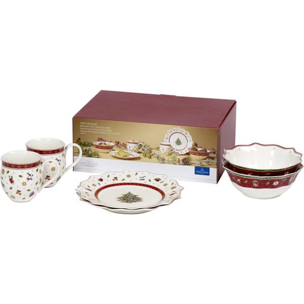 Villeroy & Boch Toys Delight 6 Piece Dinnerware Set, Service for 2 ...