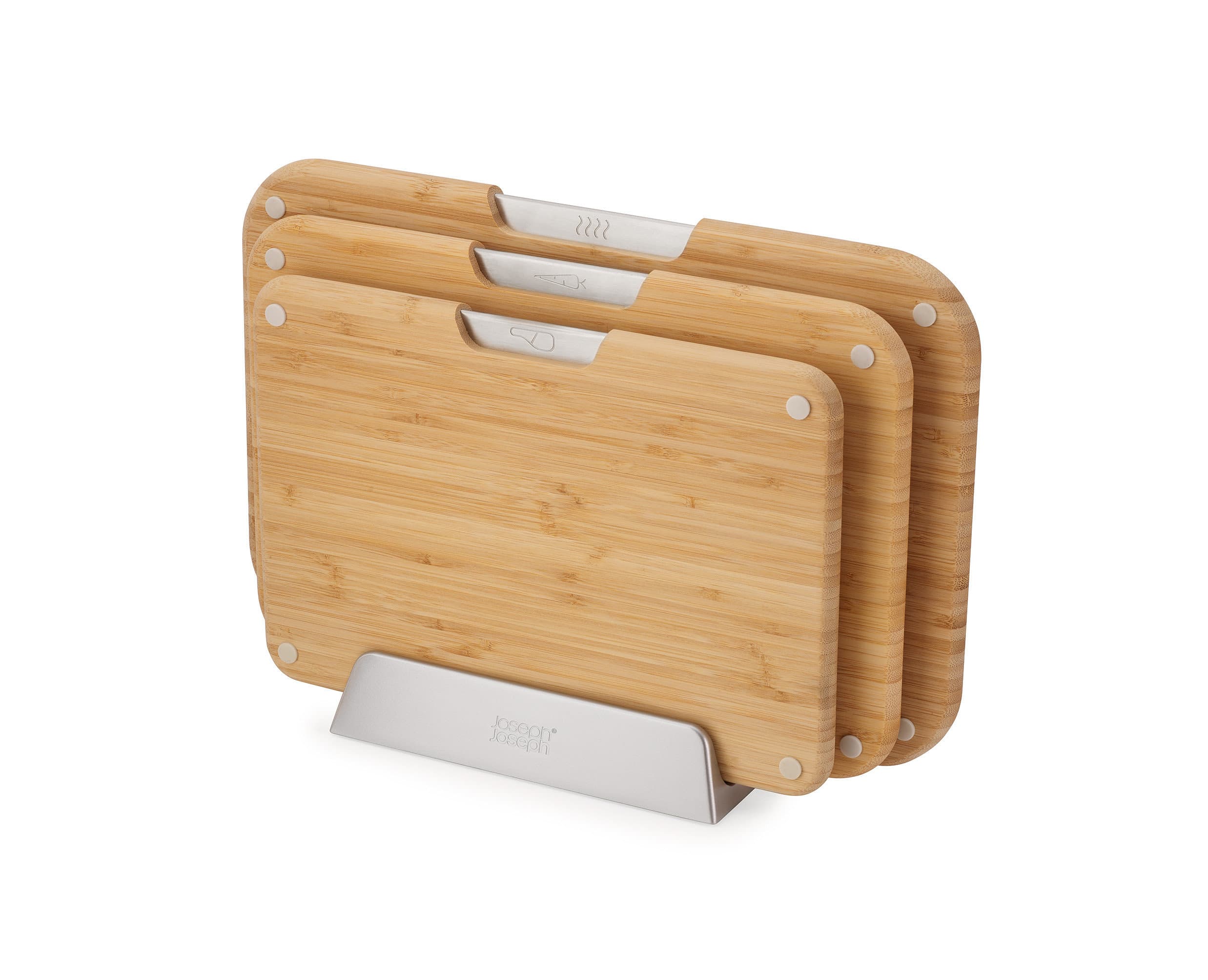 Joseph Joseph Index Bamboo Cutting Board Set