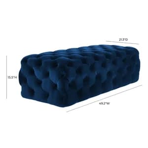House of Hampton® Velvet Upholstered Bench & Reviews | Wayfair