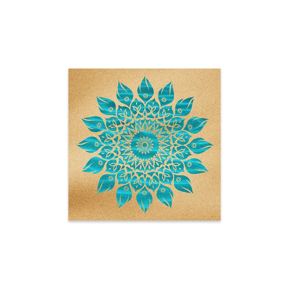 iCanvas Summer Mandala Print On Acrylic Glass | Wayfair