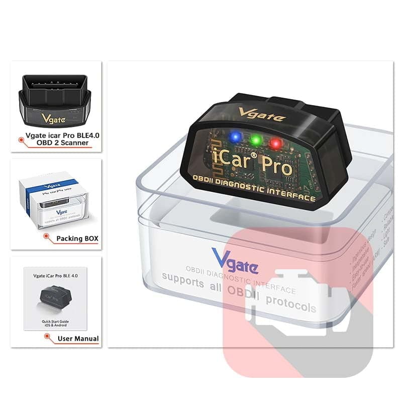 Vgate Icar Pro Bluetooth 4.0 / WIFI OBD2 Diagnoseschnittstelle
