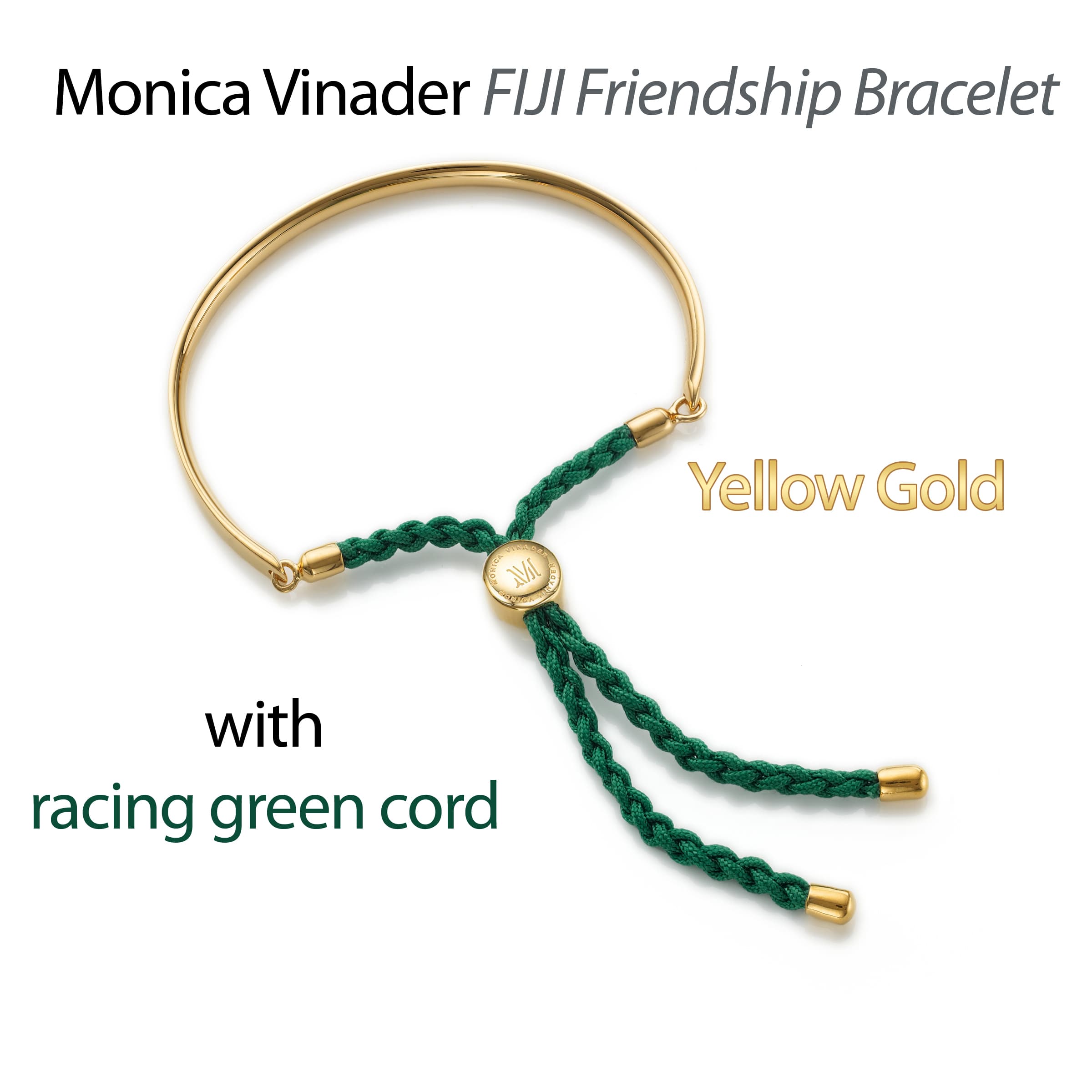 Monica Vinader Fiji friendship bracelet - AvenueSixty