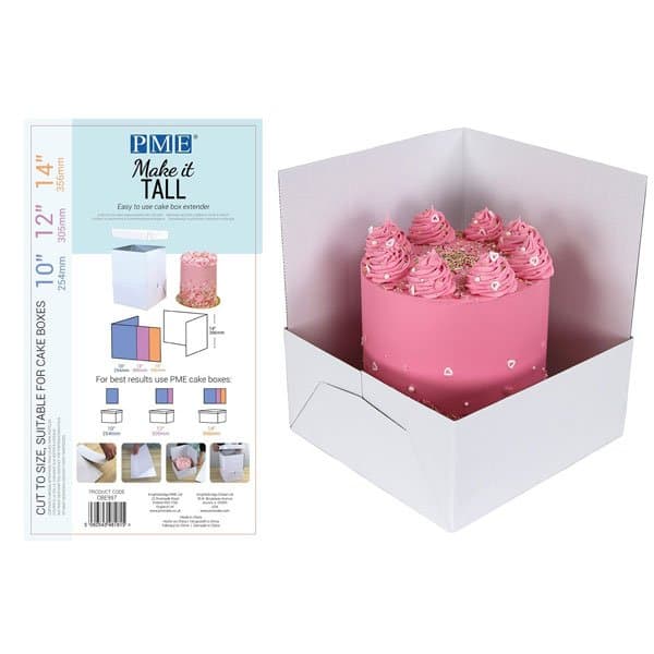 PME Make It Tall Cake Box Extender – Bakers Boutique
