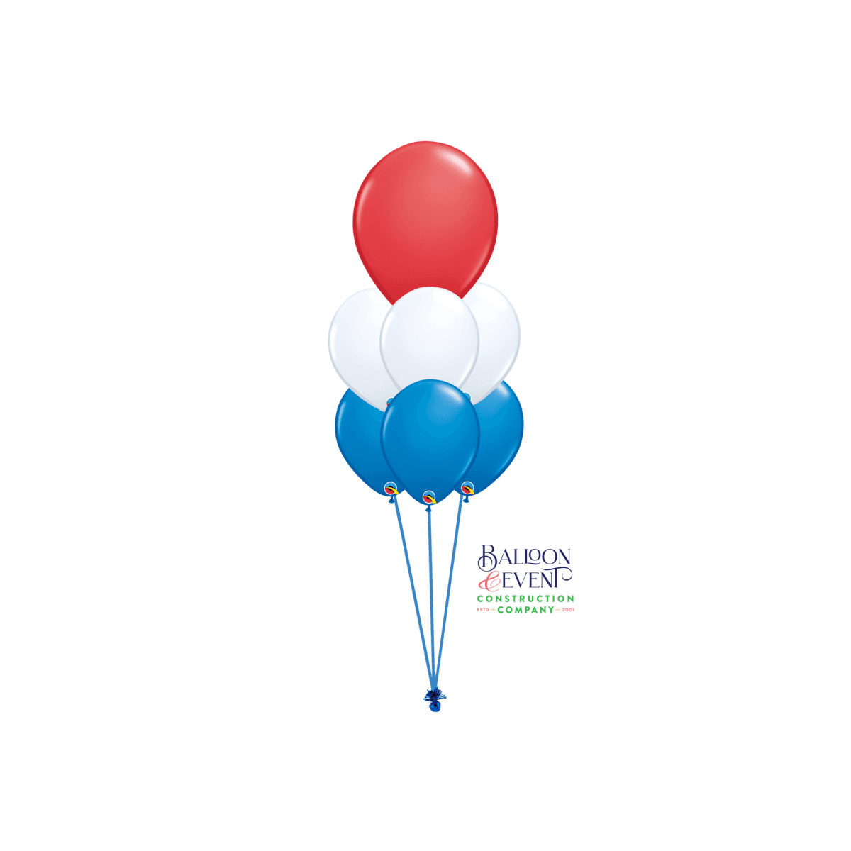 Patriotic Triple Bouquet - Balloons and Events