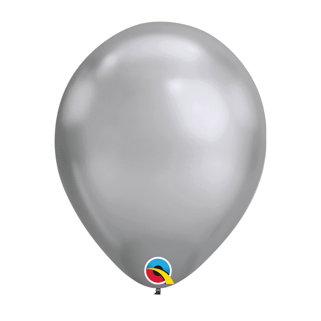 Buy Qualatex Chrome Silver Latex Balloons | Balloons4u