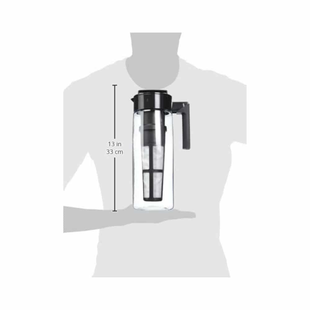 Takeya Patented Deluxe Cold Brew Coffee Maker Black - Cold Brew Taste