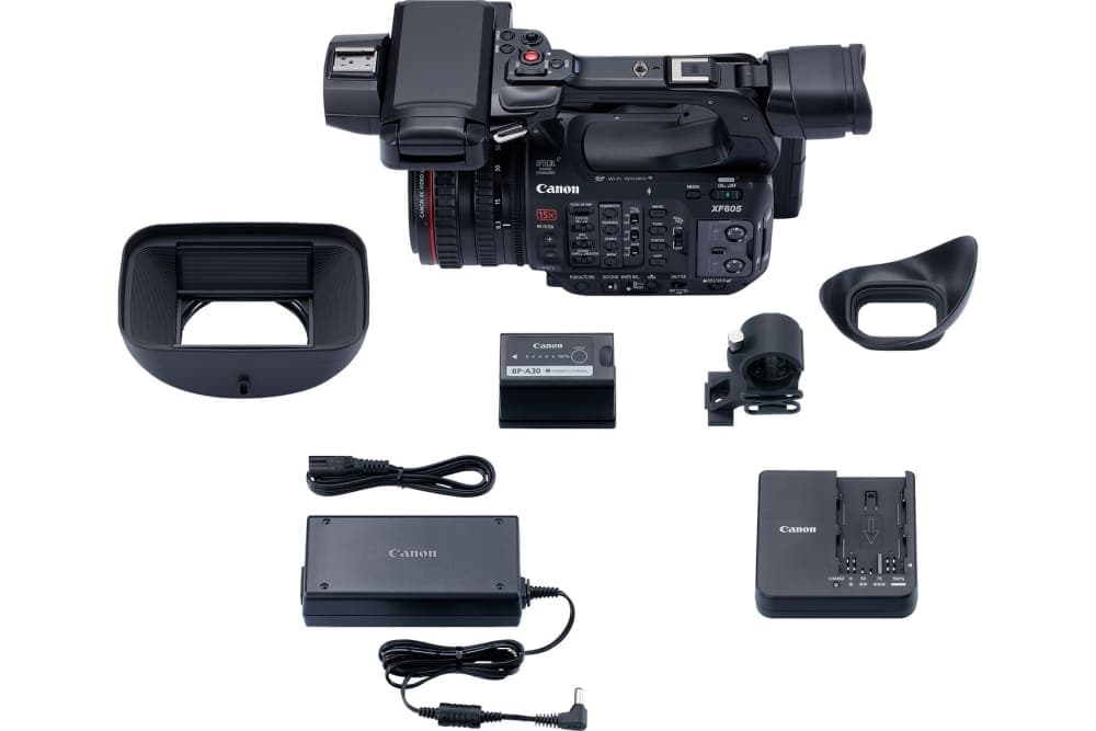 Canon 4K-Camcorder XF605 und 8K-Broadcast-Zoomobjektiv 10x16 KAS S ...