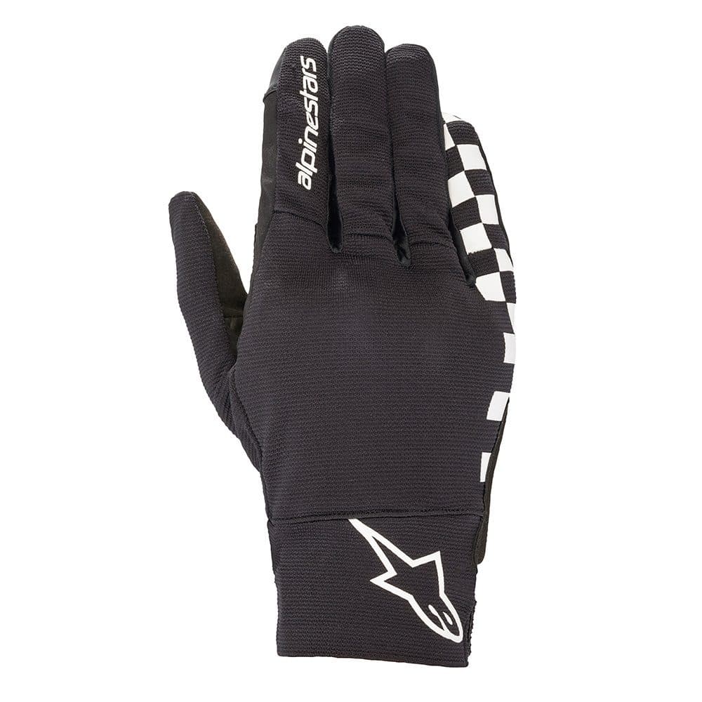 Alpinestars Reef Motorcycle Gloves White: Breathable Riding