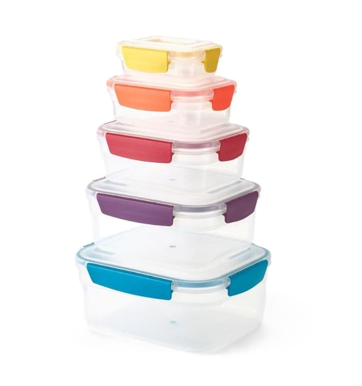 Joseph Joseph Stack Nest™ Lock 5-piece Multicolour Container Set - Beirutic