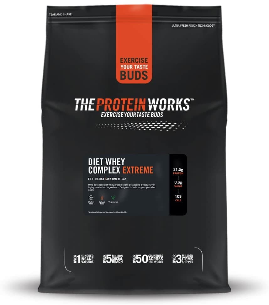 The Protein Works Diet Whey Complex Extreme Protein Powder| Low Fat ...