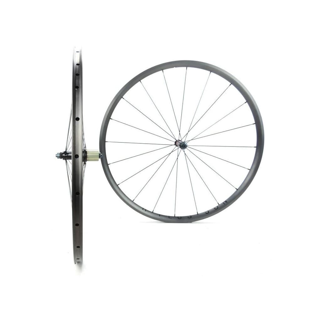 H Plus Son Archetype 25x23mm clincher / Extralite MRC01 road wheelset ...