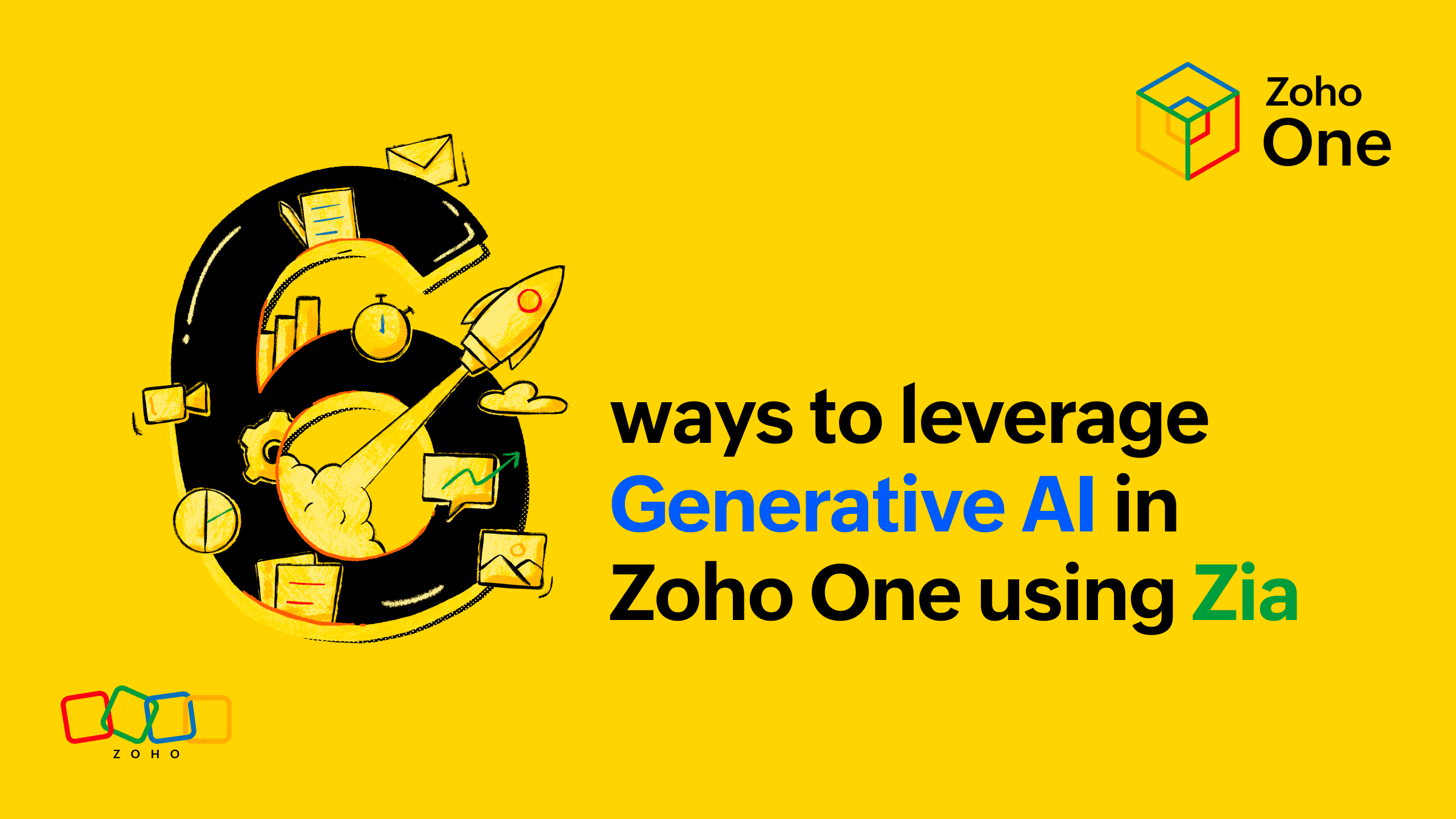 6 ways you can leverage Generative AI in Zoho One using Zia - Zoho Blog