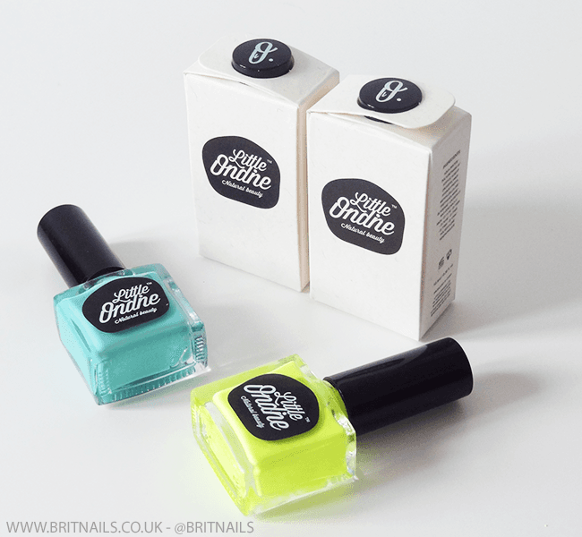 Little Ondine Water Based Nail Polish Swatches and Review | Brit Nails