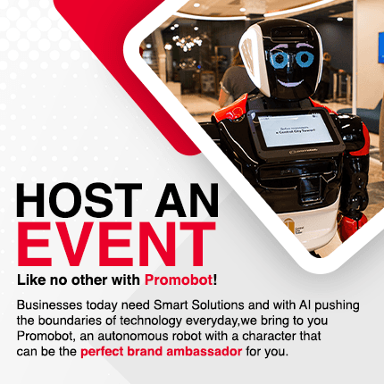 Robot Rental For Events - BrandM3dia