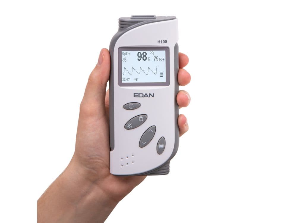 Burtons | Edan VE-H100B Handheld Pulse Oximeter With Charger ...