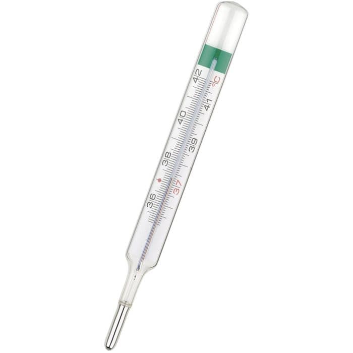 Buy Geratherm mercury-free thermometer Classic, glass (galinated ...