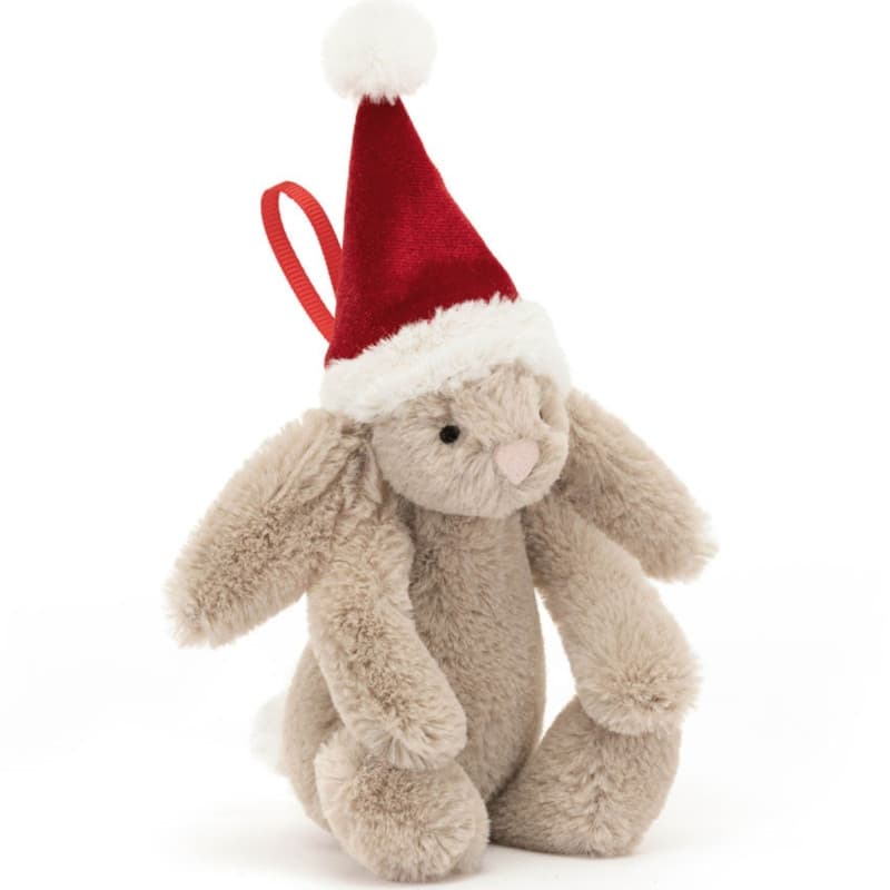 Jellycat Bashful Christmas Bunny Ornament – Parenting By Nature