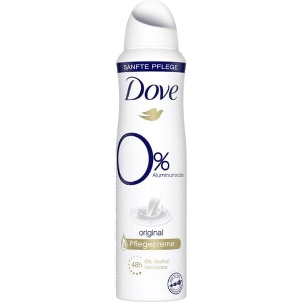 Dove 0% Aluminium Original Deodorant Spray
