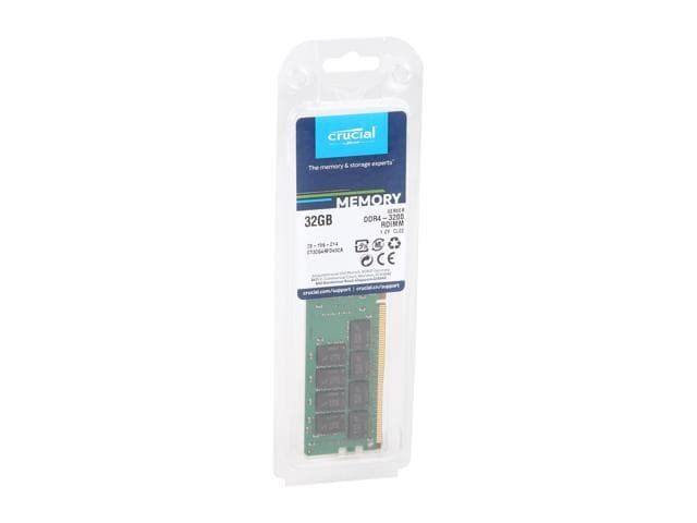 Crucial 32GB ECC Registered DDR4 3200 (PC4 25600) Server Memory Model ...