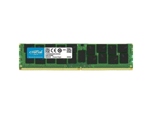 Crucial 32GB DDR4 2666 (PC4-21300) SDRAM Server Memory ECC Registered ...