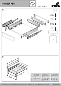 INNOTECH ATIRA Drawer system By Hettich