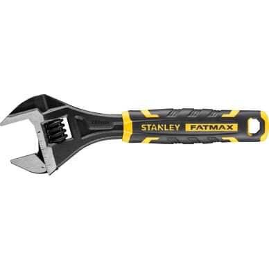 Stanley FatMax Bi-material Adjustable Wrench 8" (200mm) | Toolstation