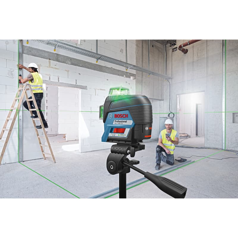 Bosch Professional GLL380CG 12V Multi Line Laser Level Green | Toolstation