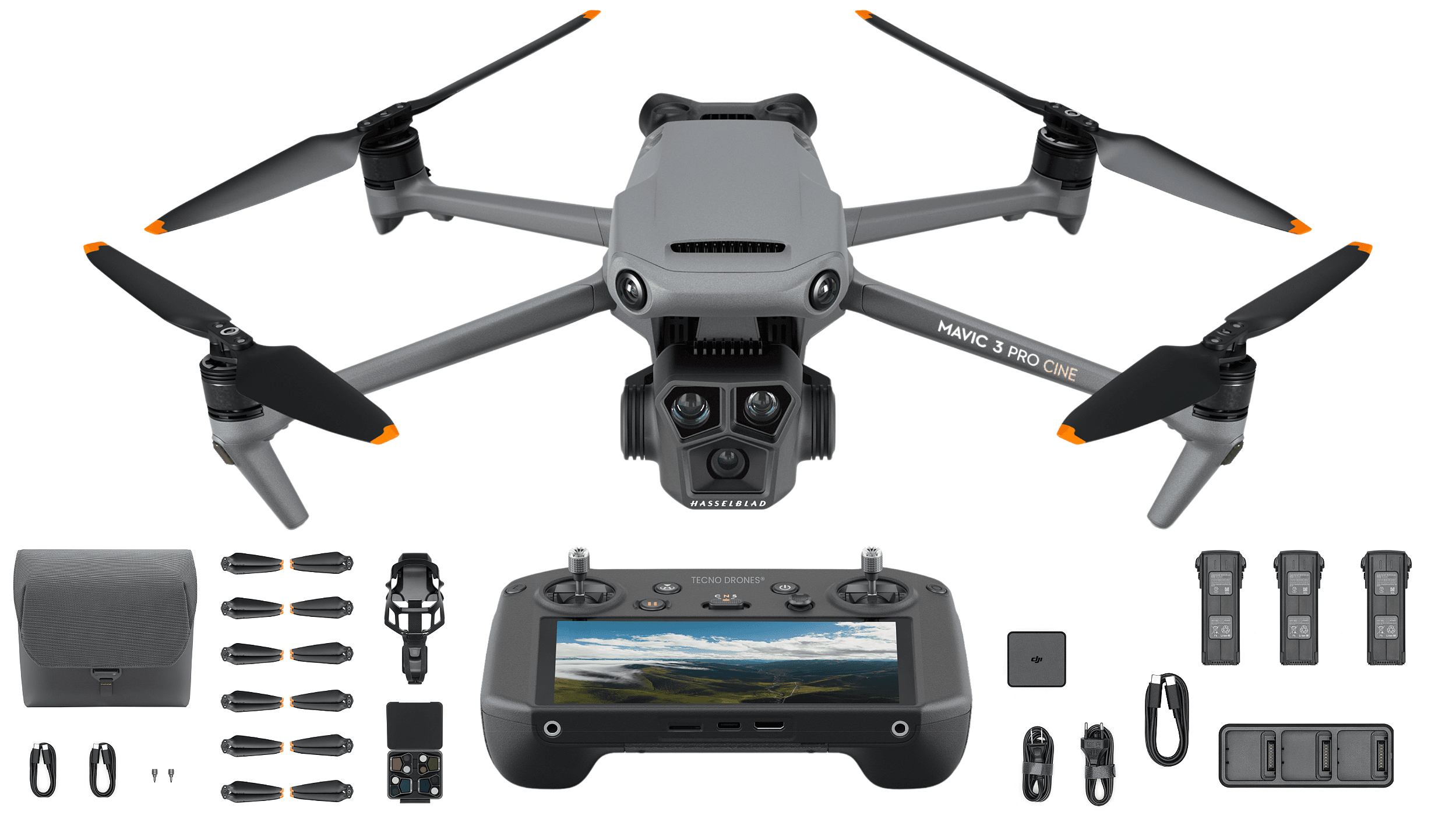 Drone Dji Mavic 3 Pro Cine Premium Combo (DJI RC Pro) - Tecno Drones ...