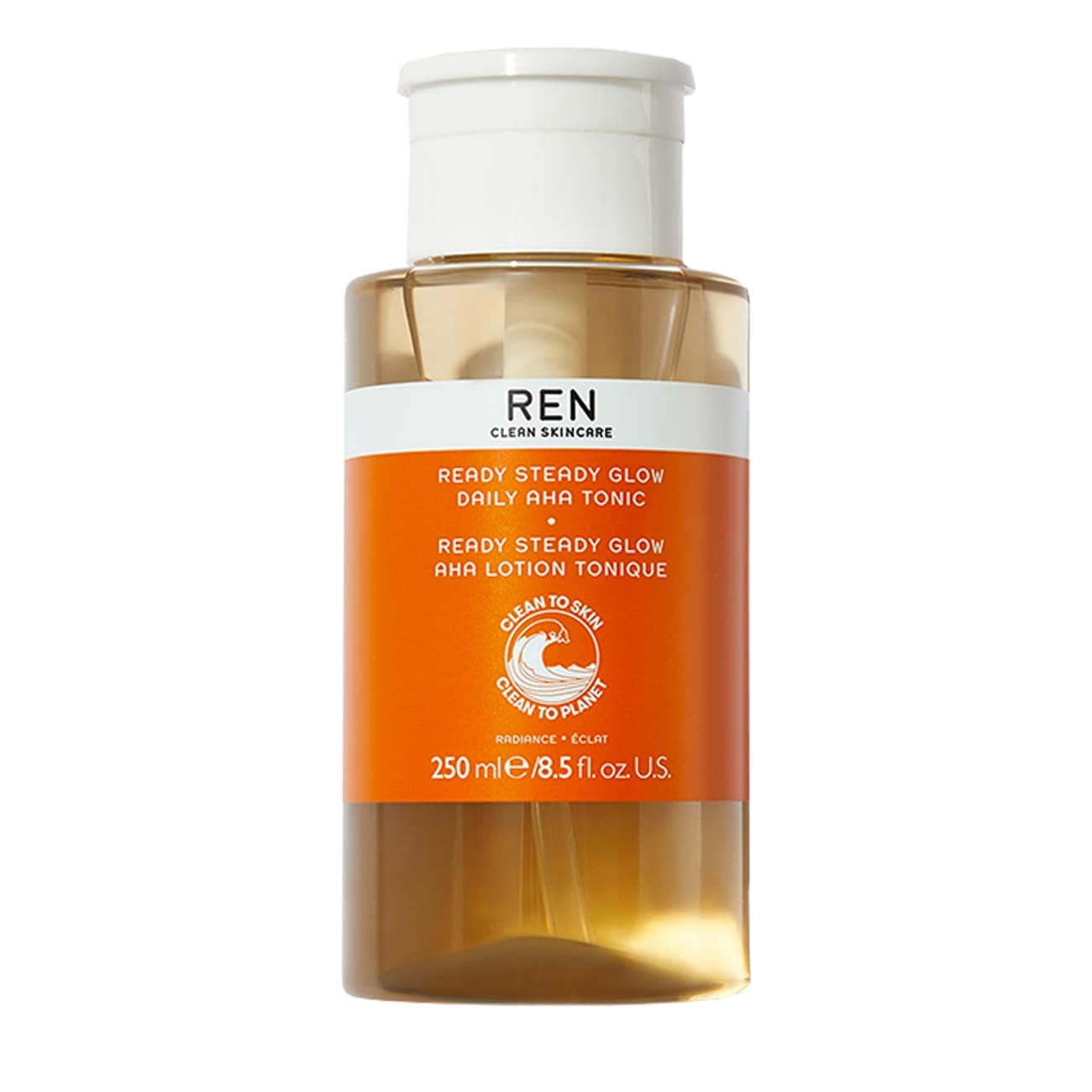 REN Clean Skincare Ready Steady Glow Daily AHA Tonic 250 ml| Duty Free ...