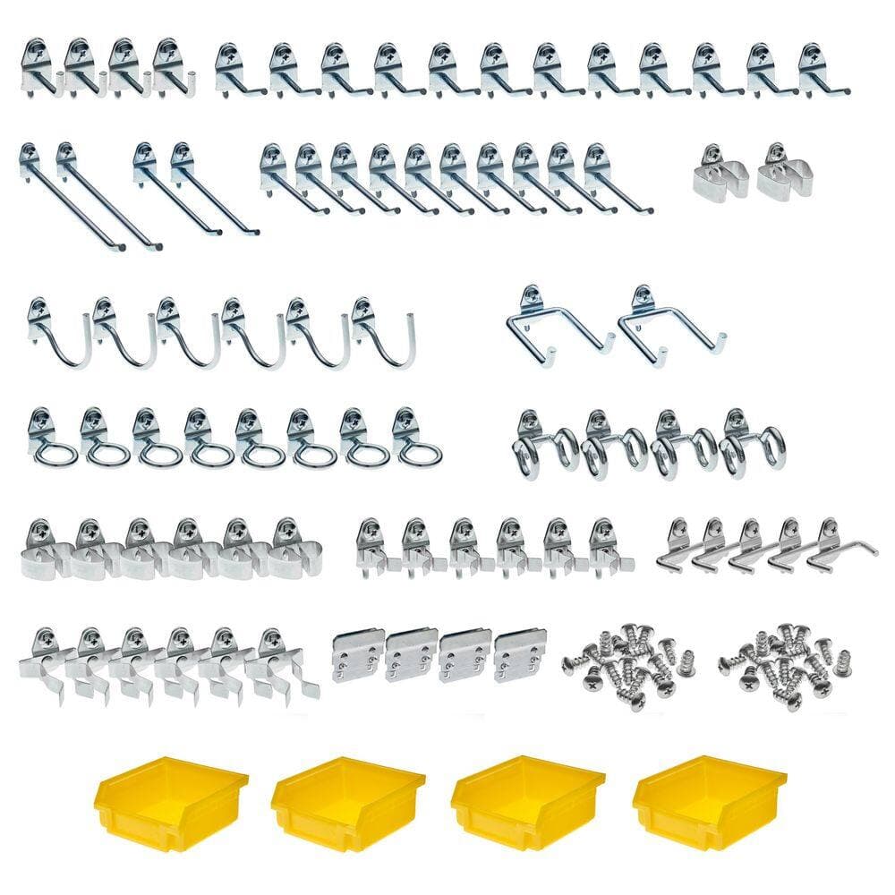 Triton Products 76983 DuraHook 1/4 In. Pegboard Hook Kit Wall Organizer ...