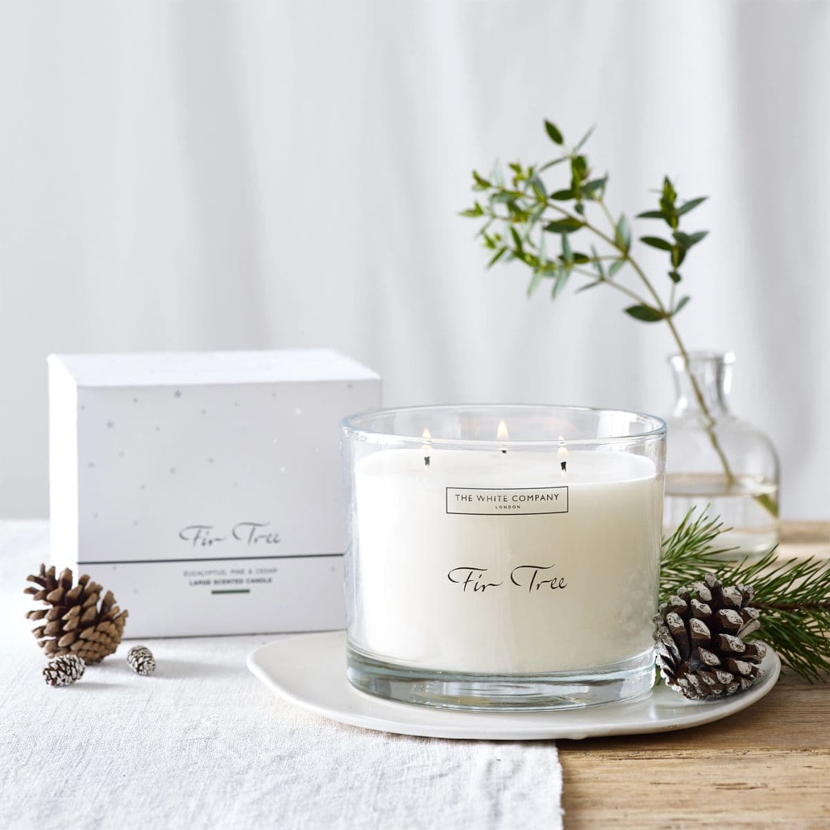 The White Company Champagne Candle